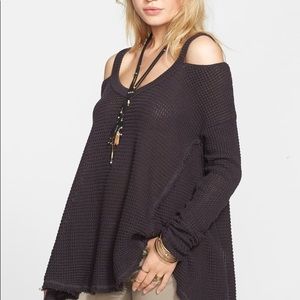Moonshine V Cold Shoulder Sweater
